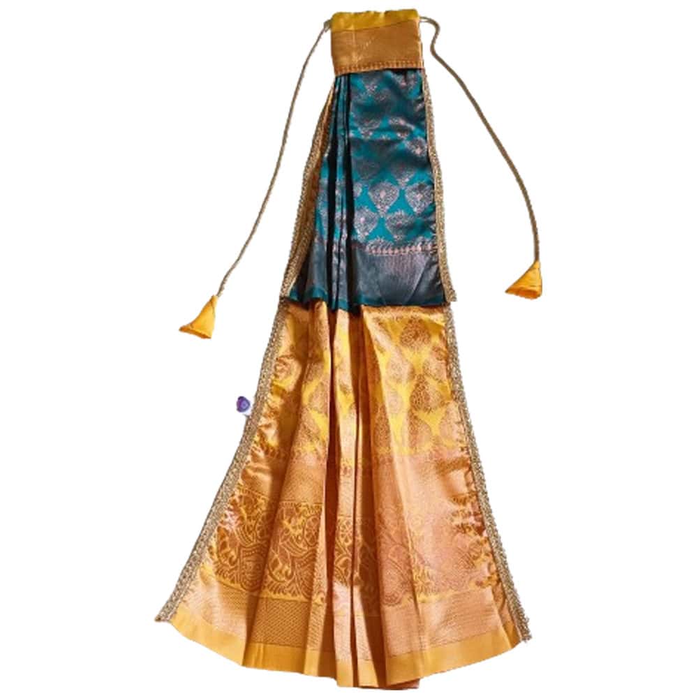 Green & Yellow Gudhi Vastra