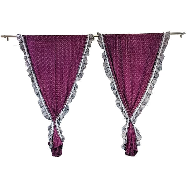purple curtain
