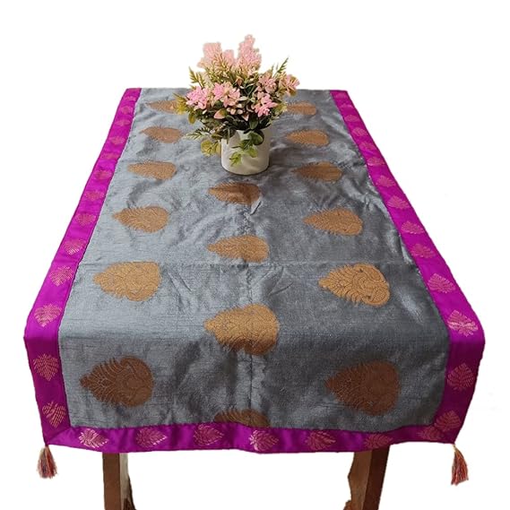 Gray Table Runner