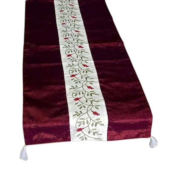 Maroon Table Runner
