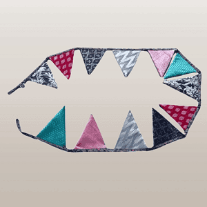 multicolour bunting