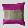 Purple cushion cover