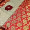 fabric ganpati backdrop