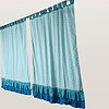 cotton curtains with frills