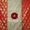 fabric ganpati backdrop