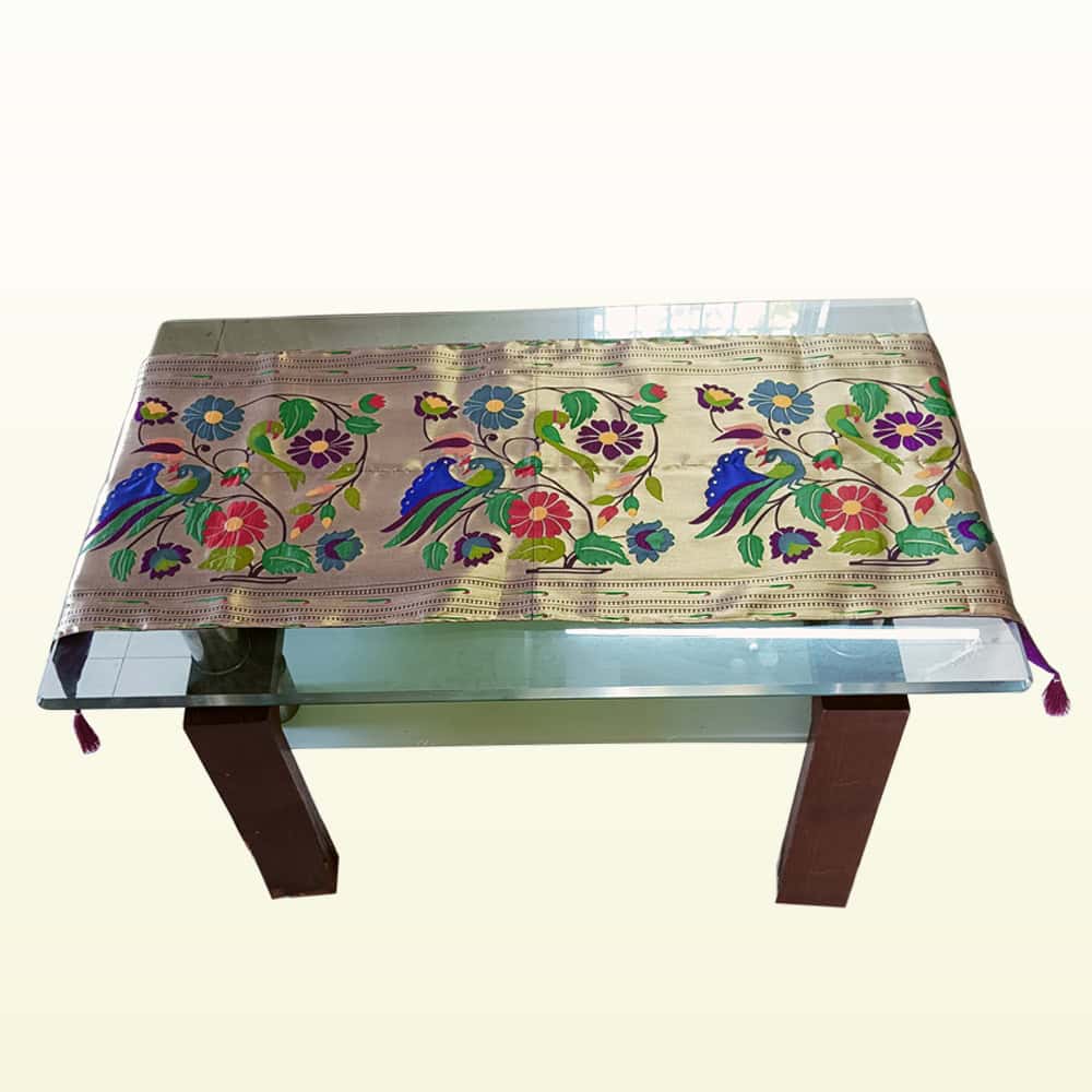 paithani table runner