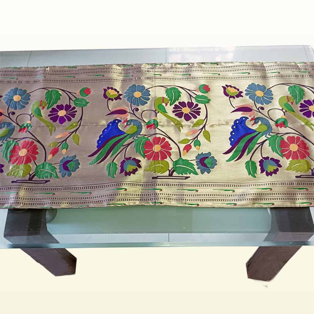 paithani table runner